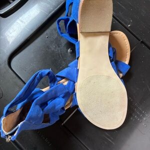 JustFab blue boho size 9